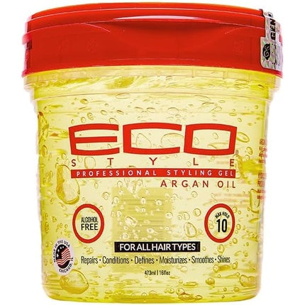 Gel de styling, Eco Styler, Moroccan Argan Oil, 473ml, ambra