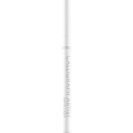 Eyeliner, Catrice, Calligraph Artist Matte Liner, Alb