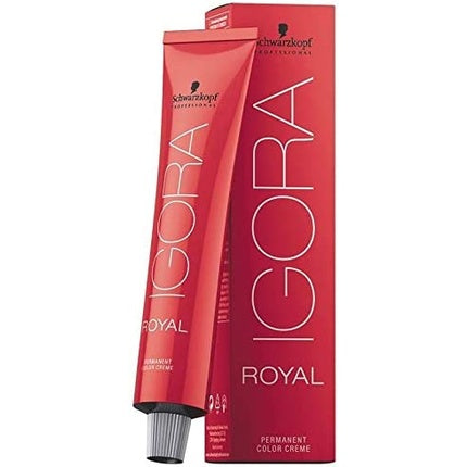 Vopsea de păr permanentă Schwarzkopf Professional Igora Royal 8-65 Light Blonde Chocolate Gold, 60ml