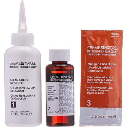 Vopsea păr, Creme Of Nature, C10 Negru Intens, 155ml