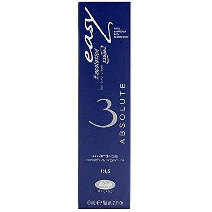 Lisap Easy Absolute 3, Colorant păr permanent, 88/07 Mandorla, 60 ml