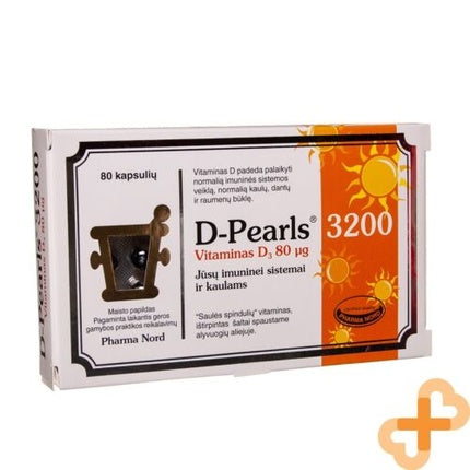 Vitamine, Pharma Nord, Bio-Vitamina D3, perle, 80 capsule