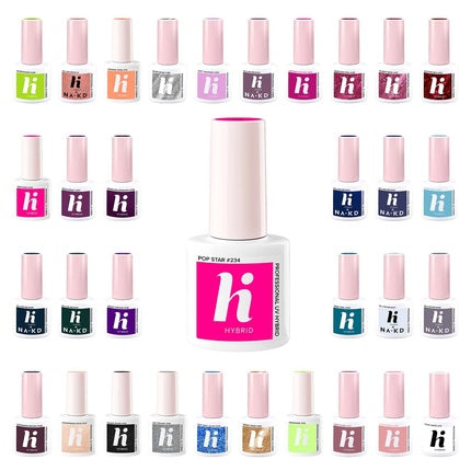 Gel Lac Hi Hybrid, Pop Star #234, Roz