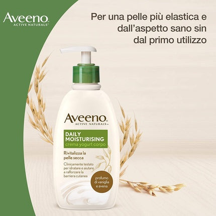 Cremă corp Aveeno, Daily Moisturising, 300ml, vanilie