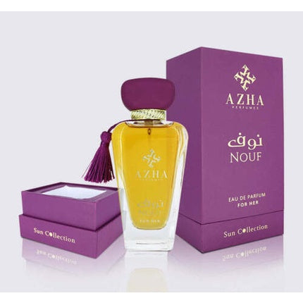 Parfum Azha Nouf For Her EDP 100ml, design cu pompon
