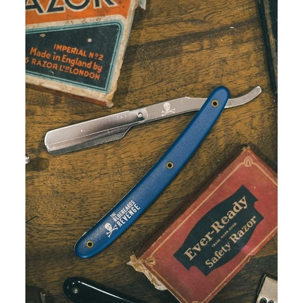 Brici, The Bluebeards Revenge, model Cut-Throat, albastru