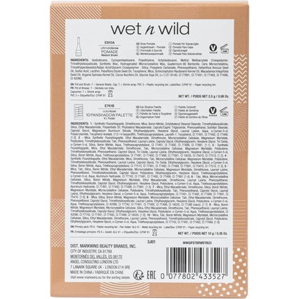 Set Machiaj Wet 'N' Wild, Ultimate Eye Look, nuante diverse