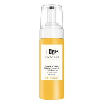 Spumă de curățare facială Laab Tetra-C Yuzu, 150ml