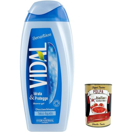 Gel de duș, Vidal, Docciagel Liquid Talcum 250ml