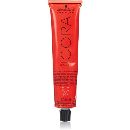 Vopsea de par, Schwarzkopf Igora Royal, 3-0 Castaniu inchis, 60ml