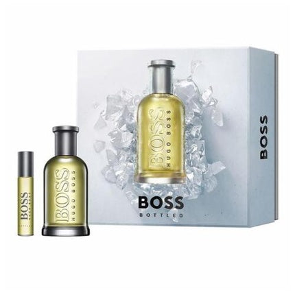 Set Parfum Hugo Boss Boss Bottled, 100ml + 10ml, Masculin, Sticlă Aurie