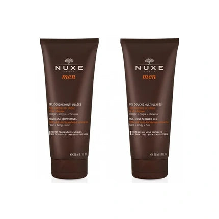 Gel de duș NUXE Men Multi-Use, set 2x200ml