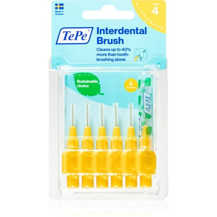 Periuță Interdentală TePe Original - Culoare galbenă