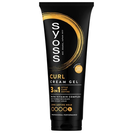 Syoss Hairgel Curl Control - Perfect pentru Definirea Buclelor