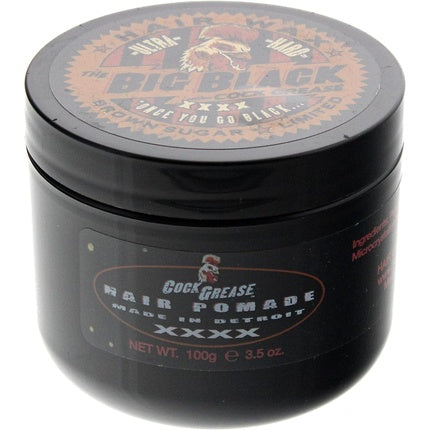 Pomadă păr, Cock Grease, negru, 100g