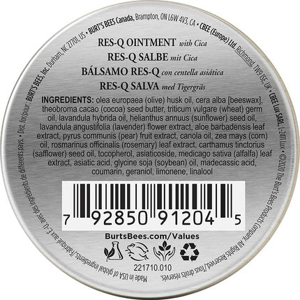 Unguent, Burt's Bees Res-Q, cu Cica, 17g