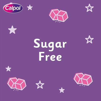 Suspensie pentru copii, Calpol, căpșuni, 12 plicuri