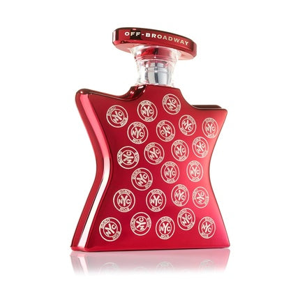Parfum Bond No. 9 Off Broadway Unisex EDP, sticlă roșie cu logo argintiu