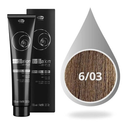 Crema colorantă pentru păr Lisap Escalation With Lisaplex Complex 6/03, 100 g