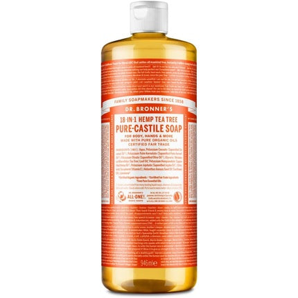 Săpun lichid Dr. Bronner's Tea Tree All-One Magic Soap, 945ml