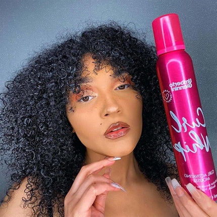 Spumă coafare, Umberto Giannini Curl Whip, roz, 200ml