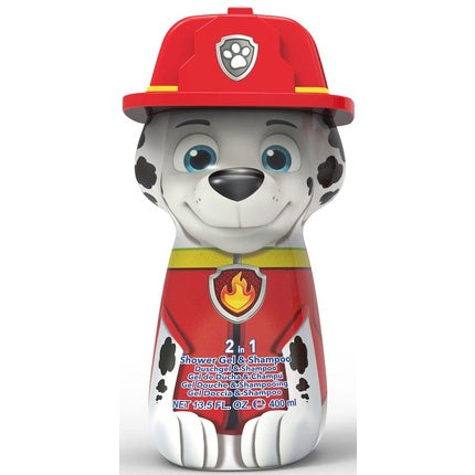 Gel de duș și șampon 2in1, Paw Patrol, Marshall, 400ml