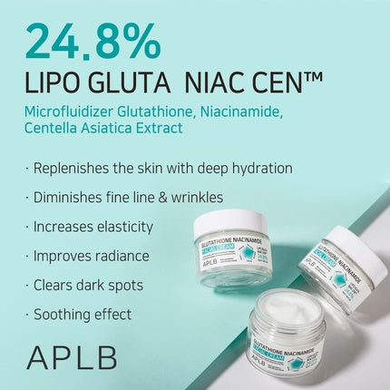 Crema facială APLB Glutathione Niacinamide 24.8% 55g