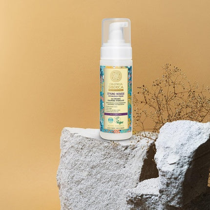 Spumă styling, Natura Siberica, Oblepikha Maximum Volume, 223g