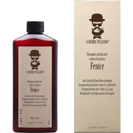 Șampon Anti-Caspa Barba Italiana Fenice, 250ml