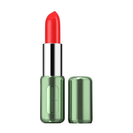 Balsam de buze Clinique Pop Lipstick Satin, culoare Poppy