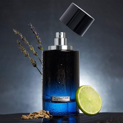 Eau De Toilette, Revolution Man, albastru, 100ml
