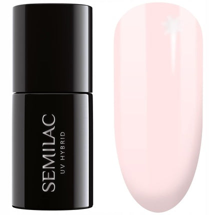 Semilac UV Hybrid Nail Polish Bride Like Me, 572, roz pal, 7ml