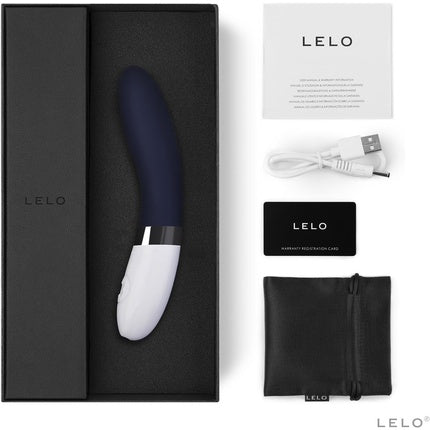 Masator electric Lelo LIV 2, vibratii, albastru