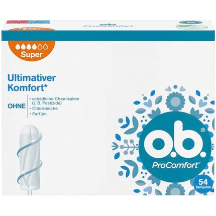 Tamponuri interne, ob ProComfort Super, ambalaj 54 buc