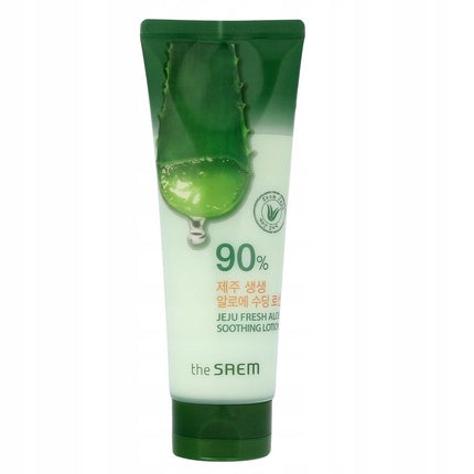 Lotion pentru corp The Saem Jeju Fresh Aloe 90% - 250ml