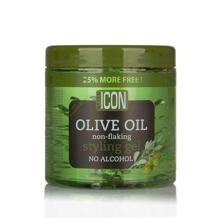 Gel de păr Style Icon Olive Oil Nonflaking Styling Gel, Verde, 525ml