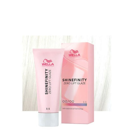 Culoare de par demi-permanenta, Wella, Shinefinity Crystal Glaze 00/00, 60ml