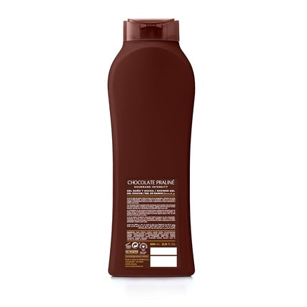 Gel de duș, Tulipan Negro, Chocolate Praline, maro, 650ml
