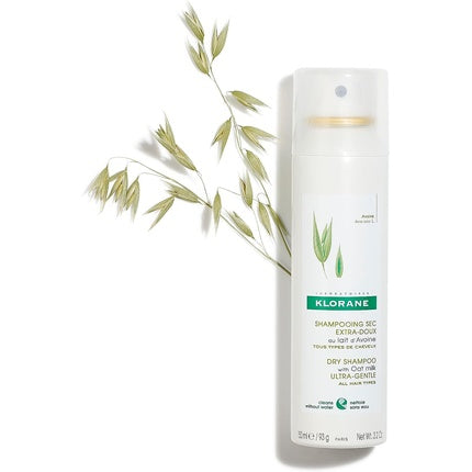 Șampon uscat Klorane cu lapte de ovăz, 150ml