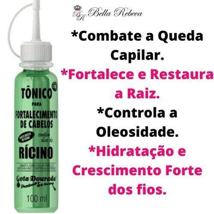 Tonic păr, Gota Dourada, ricin, 100ml