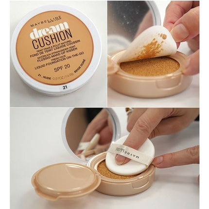 Fond de ten lichid, Maybelline, Dream Cushion, nuanta 40
