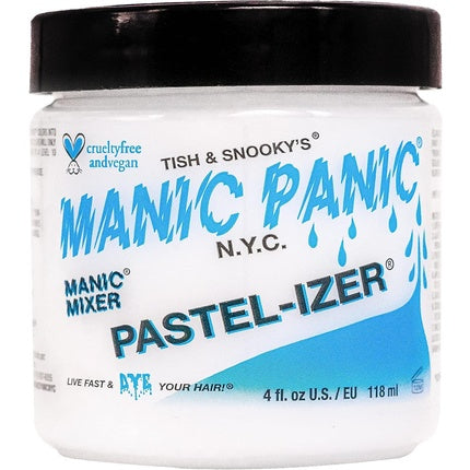 Vopsea de păr Manic Panic Pastel-Izer, alb, 118ml