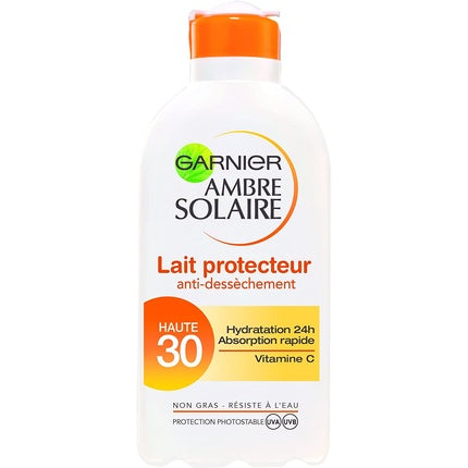 Loțiune protecție solară, Garnier, Ambre Solaire, alb, 200ml