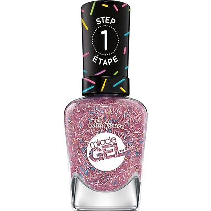 Sally Hansen Miracle Gel 161 Mixed Perfect, Lac de unghii gelificabil, ambalaj unic