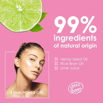 Cremă Zi/Noapte Body Boom Detox Matifiantă, Roz, 50ml