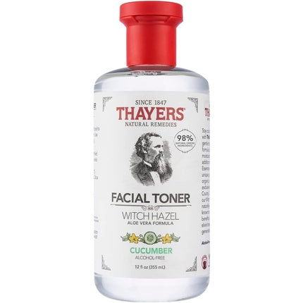 Toner facial, Thayers, Hazel Cucumber cu Aloe Vera 355ml