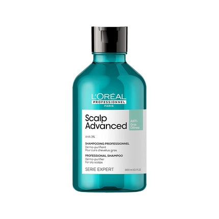 Sampon purificator, L'Oréal Professionnel Scalp Advanced, Antisebum, 300ml