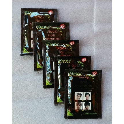 Dexe Instant Hair Dye Black Shampoo, Negru