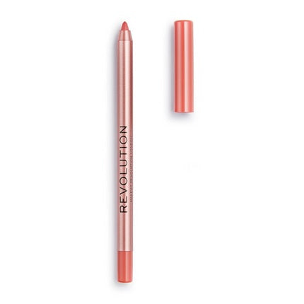 Creion contur buze Makeup Revolution Satin Kiss Heart Race, culoare coraliu, 10 g