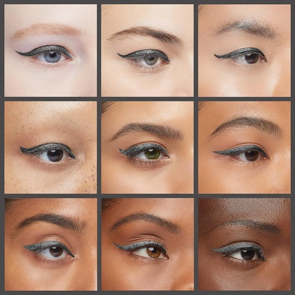 Eyeliner NYX Liquid Crystal Gun Metal, Argintiu, 15g